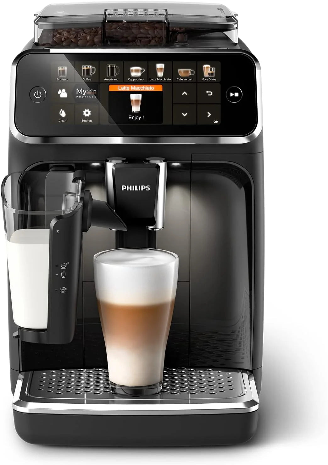 PHILIPS Kaffeevollautomat LatteGo 5400 Serie - Generalüberholt - Qualität A+ – immagine 7