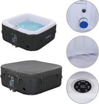 Arebos Aufblasbarer Spa Pool (Generalüberholt – Qualität A+) – immagine 8